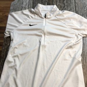 White Nike Zip up